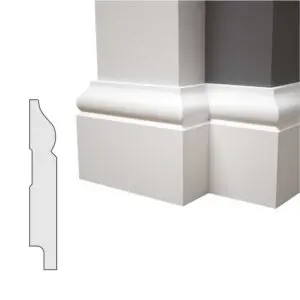 Listwa przypodłogowa MDF Profil 51