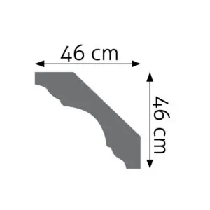 Elastyczne nowoczesne listwy przysufitowe LGG-07F