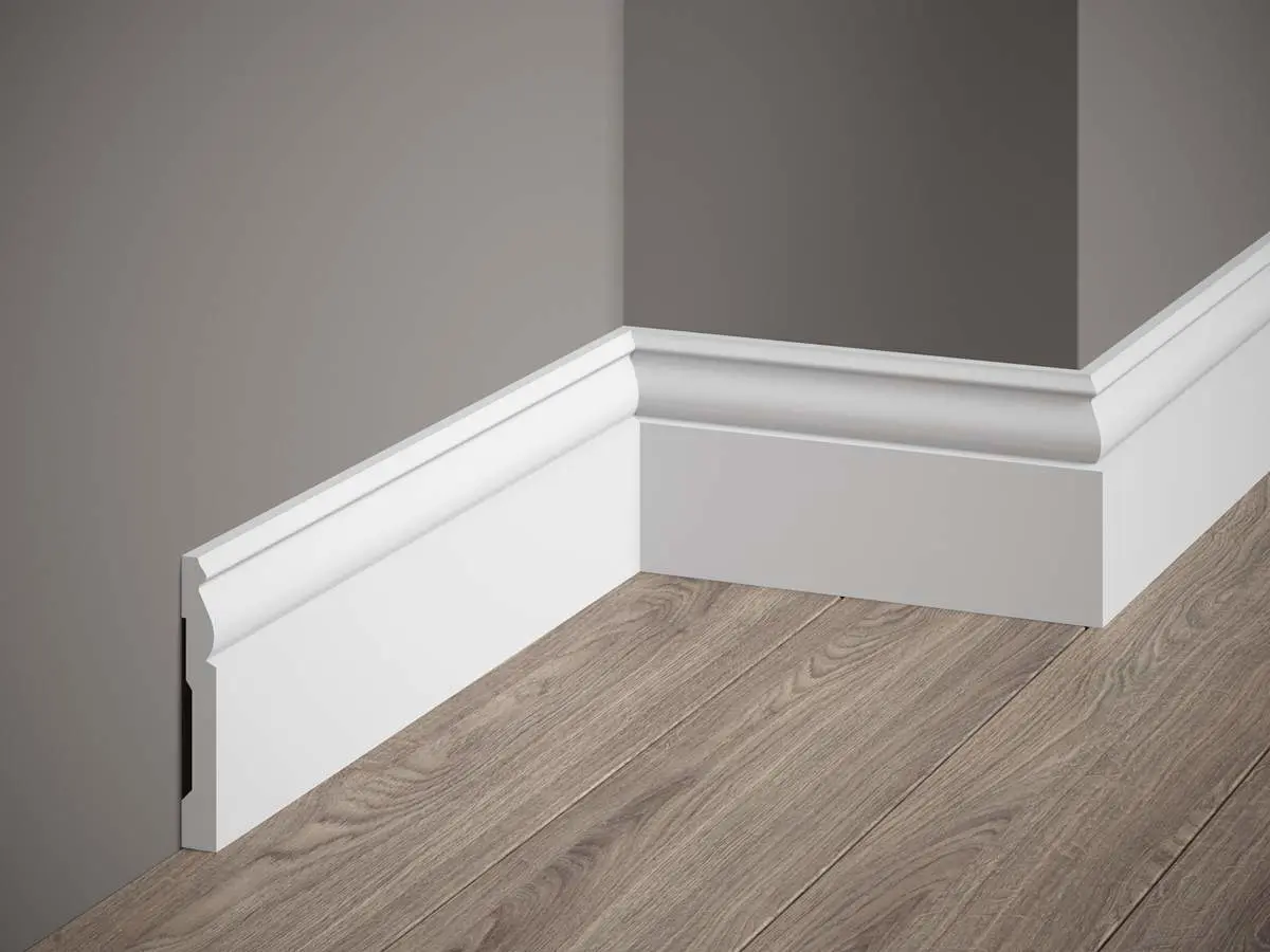 Listwa opaska drzwiowa biała MD094E Mardom Decor