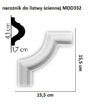 Narożniki do listew ściennych MDD332-13 Mardom Decor