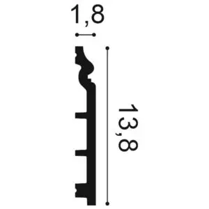 Elastyczny cokół SX118F Orac Decor