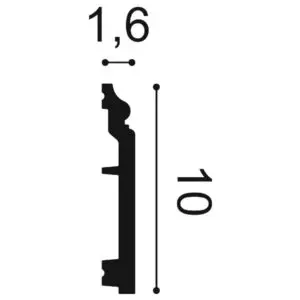 Giętki profil podłogowy SX173F Orac Decor