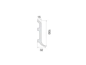 Listwa podłogowa szeroka LPC-40 Creativa