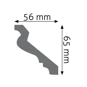 Listwa maskująca kable na suficie LGG-27 Creativa