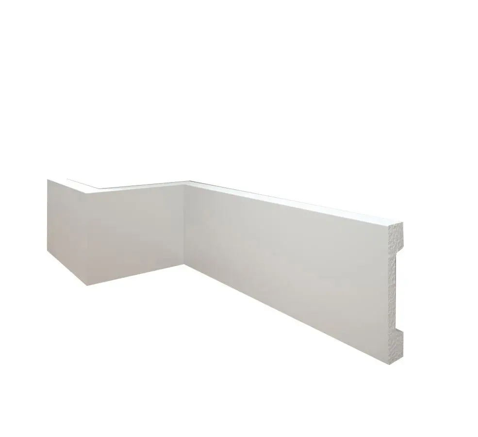 Listwy przypodłogowe 8cm LPC-28 Creativa Biała listwa przypodłogowa LPC-28 Creativa 8cm