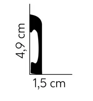 Listwy podłogowe MD004 Mardom Decor