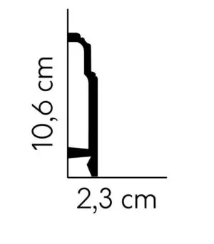 Listwy przypodłogowe na kable MD363 Mardom