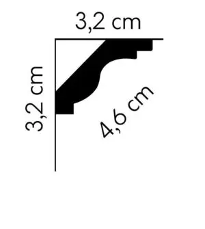 Giętkie listwy maskujące przysufitowe MDB135F Mardom Decor