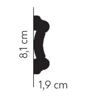 Ozdobne listwy ścienne MDD339 Mardom Decor