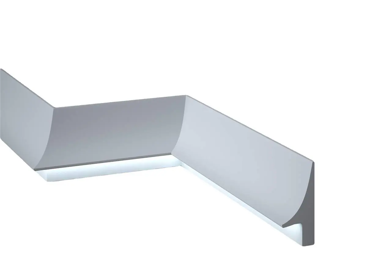 Listwy LED przypodłogowe QL007 Mardom w aranżacji