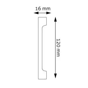 Listwy przypodłogowe 12 cm LPC-31 Creativa
