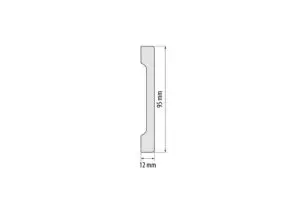 Listwa przypodłogowa dylatacyjna LPC-38M
