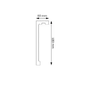 Maskownica karnisz LK-04 Creativa by Cezar