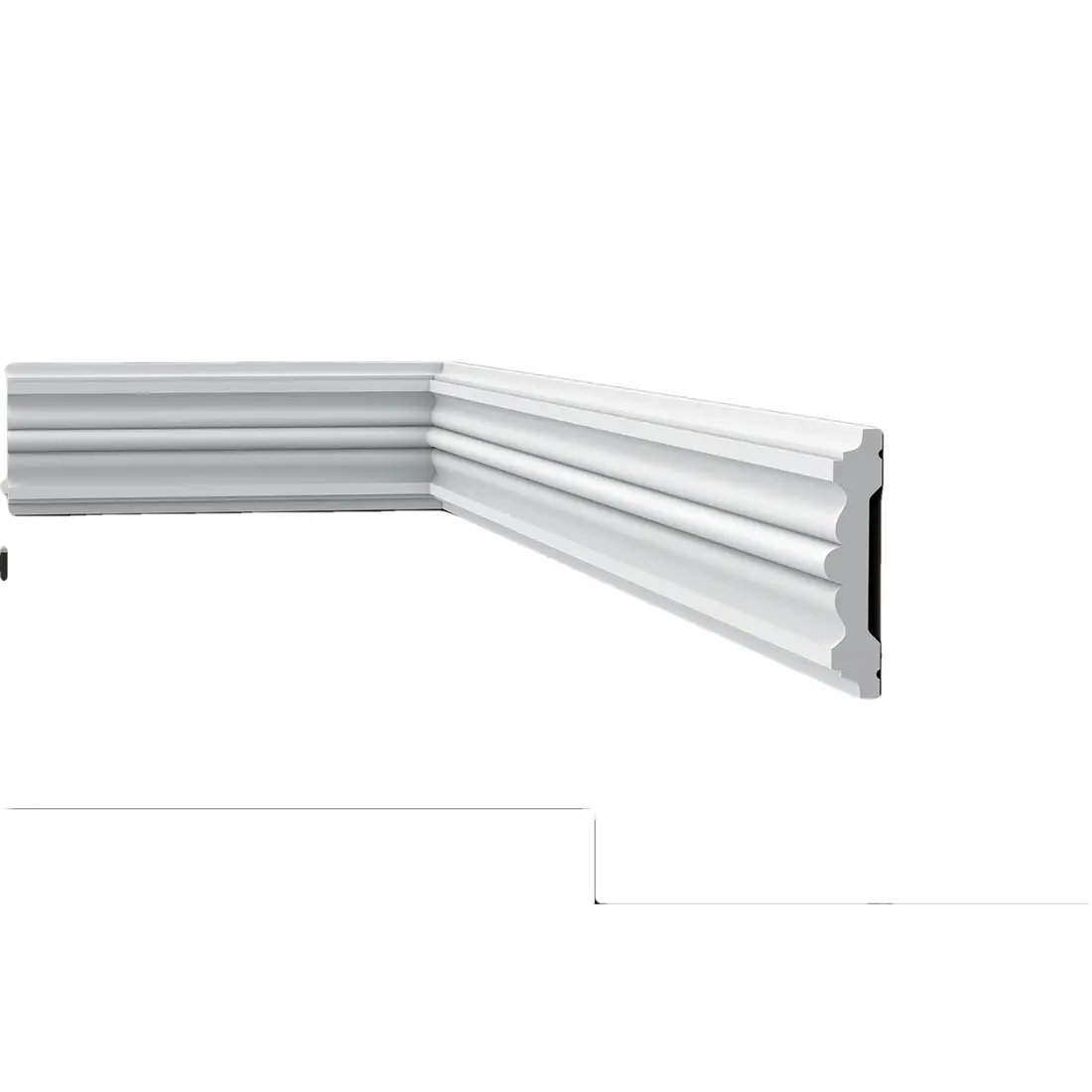 Białe listwy na ścianę P9020 Orac Decor