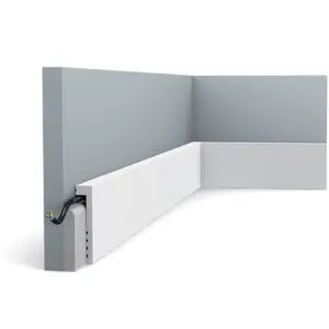 Listwy przypodłogowe białe SX171-RAL9003 Orac