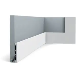 Listwy przypodłogowe DX163-2300-RAL9003 Orac Decor