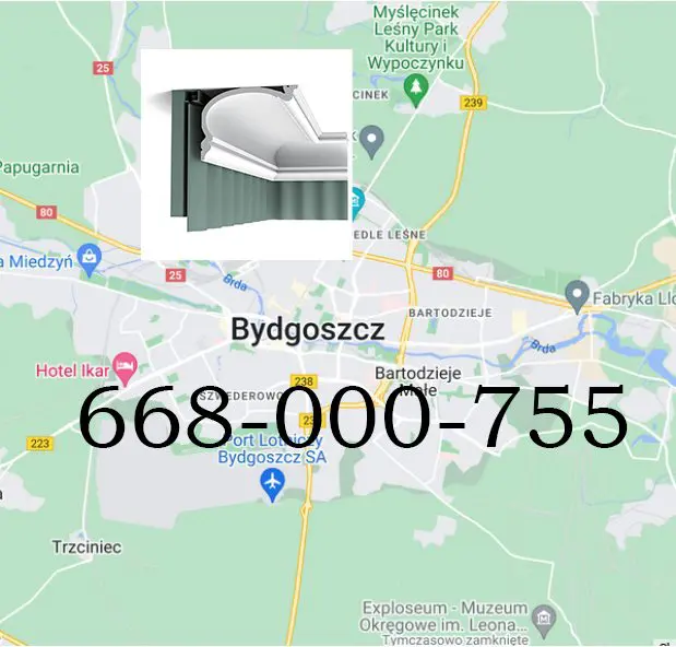 Osłona karnisza Bydgoszcz