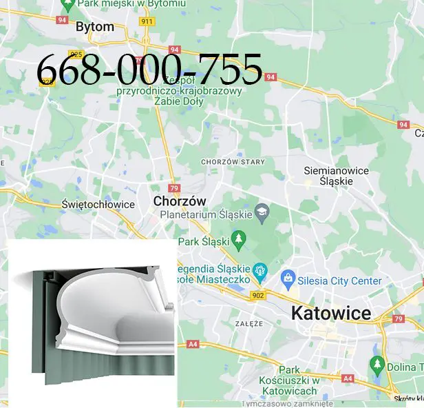 Listwa karniszowa Chorzów Listwa karniszowa Chorzów