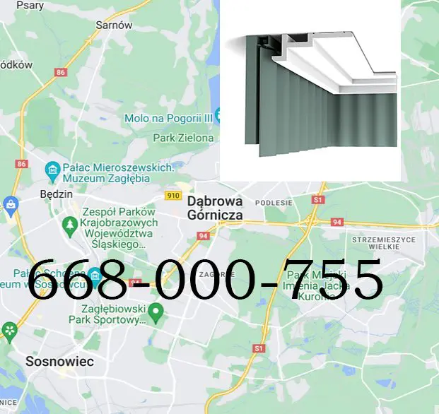 Osłona karnisza Dąbrowa Górnicza