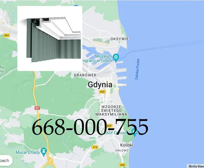 Listwa karniszowa Gdynia Listwa karniszowa Gdynia