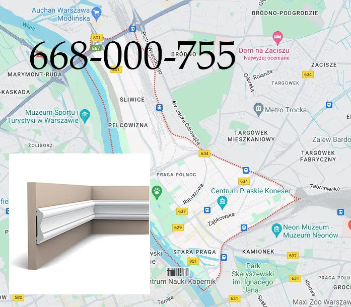 Listwy poliuretanowe Praga-Północ Listwy poliuretanowe Praga-Północ