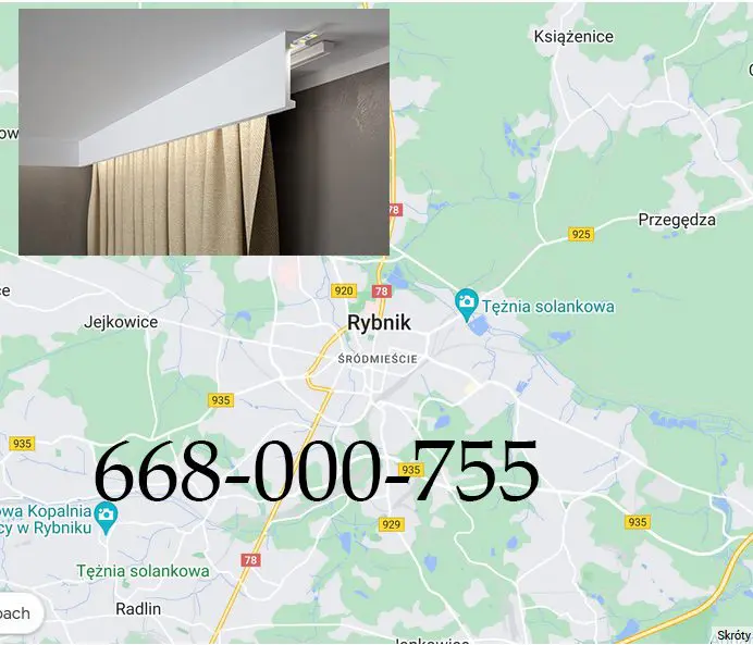 Listwa karniszowa Rybnik Listwa karniszowa Rybnik