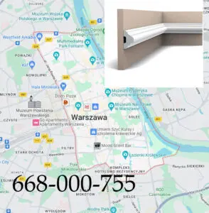 Sztukateria ścienna Śródmieście