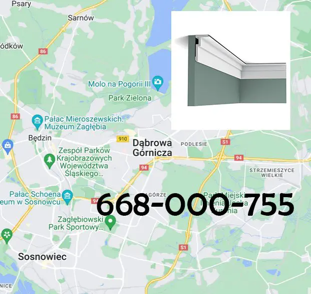Listwy przysufitowe Dąbrowa Górnicza Listwy przysufitowe Dąbrowa Górnicza