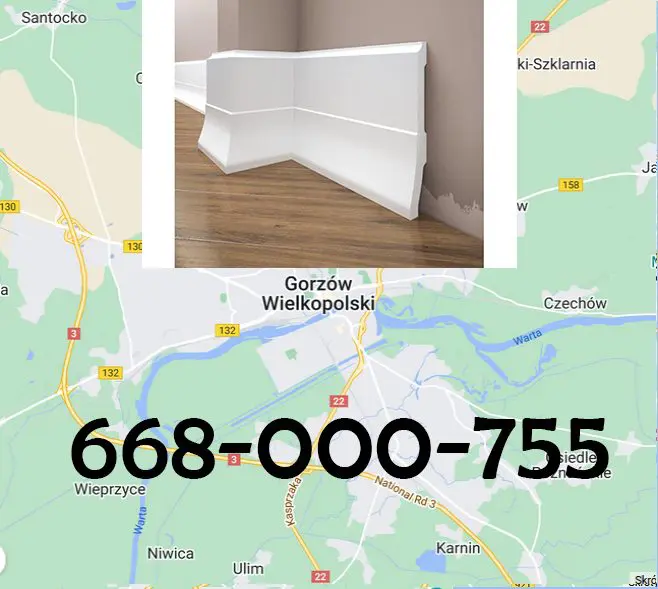 Szerokie listwy podłogowe Gorzów Wielkopolski
