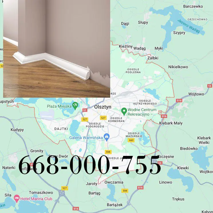 Szerokie listwy podłogowe Olsztyn