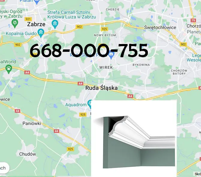 Listwy przysufitowe Ruda Śląska Listwy przysufitowe Ruda Śląska