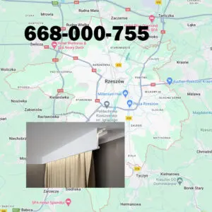 Zabudowa karnisza Rzeszów
