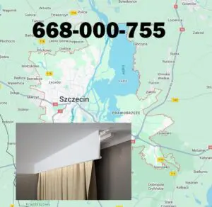 Zabudowa karnisza Szczecin